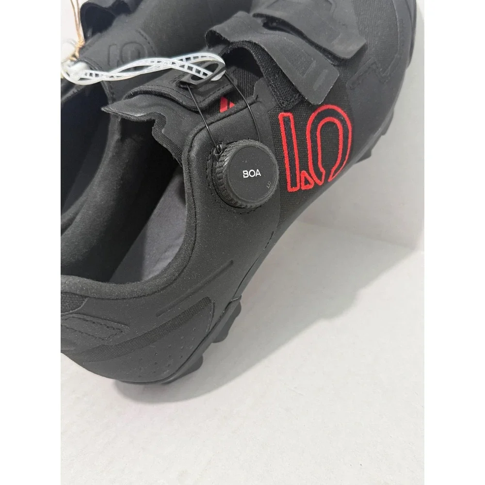 Five Ten Kestrel BOA Mountain Bike Shoes Black Red GW9431 Mens 8 Womens 8.5